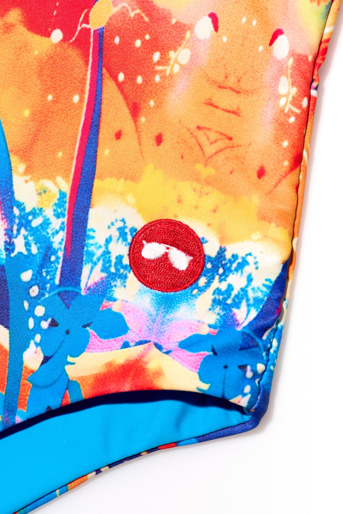Rainbow Beach Vibes Swimsuit | Tropical Rainbow Beachwear | Shadies